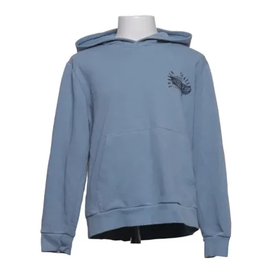 Sweat à capuche (Bleu) de Warp Coton, Polyester