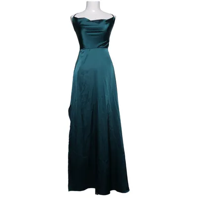 Aftonklänning (Blå) från Shein Elastan, Polyester