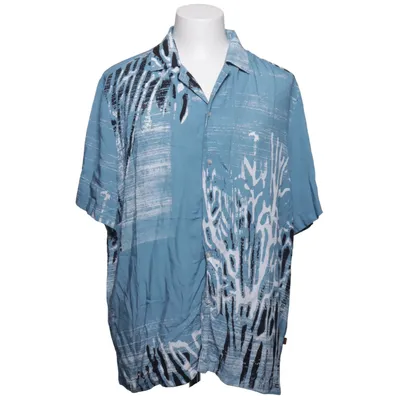 Korte mouwen shirt (Blauw, Meerkleurig) van Boss Viscose