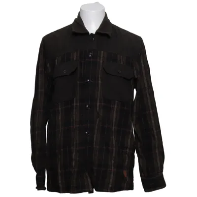 Overshirt (Brown, Black) from Dressmann Cotton