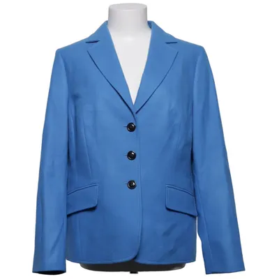 Blazer (Bleu) de Peter Hahn Polyamide, Laine