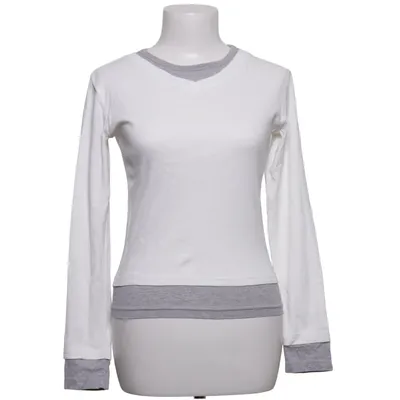 T-shirt à manches longues (Blanc, Gris) de Gimaguas Coton biologique