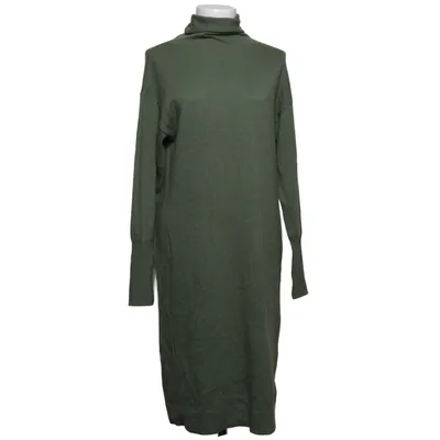 Turtleneck dress (Green) from Purdey Cashmere, Polyamide, Viscose, Wool