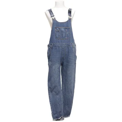 Dungarees (Blue) from Boohoo Cotton, Polyamide, Polyester