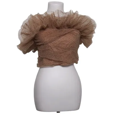 Top tube (Beige) de Zara Polyester