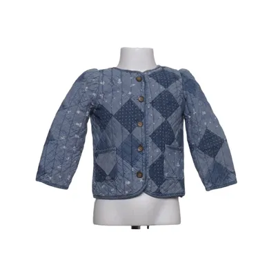 Jakke (Blå, Hvid) fra Gap Denim Bomuld, Polyester