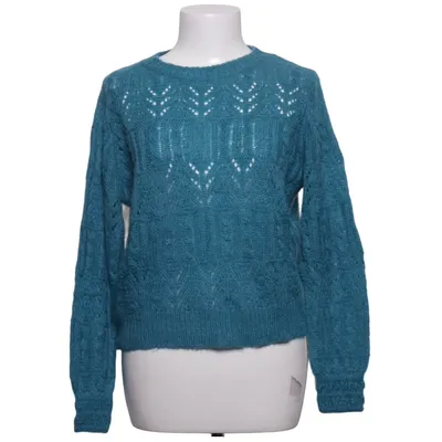 Sweater (Blå) fra La Fée Maraboutée Akryl, Alpacauld, Polyamid