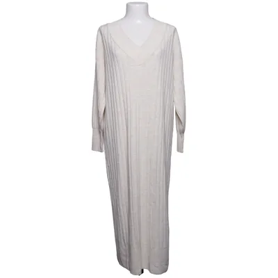 Jurk (ONLNEW TESSA L/S MIDI V DRESS KNT) van ONLY Acryl
