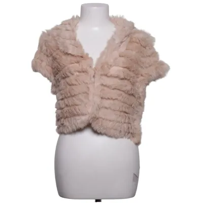 Bont gilet (Beige) van Young Couture by Barbara Schwarzer