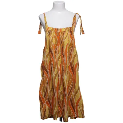 Halterneckklänning (Gul, Brun, Orange, Vit) från Joelle by Ellos Bomull