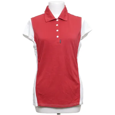 Poloshirt (Rood, Wit) van Abacus Polyamide