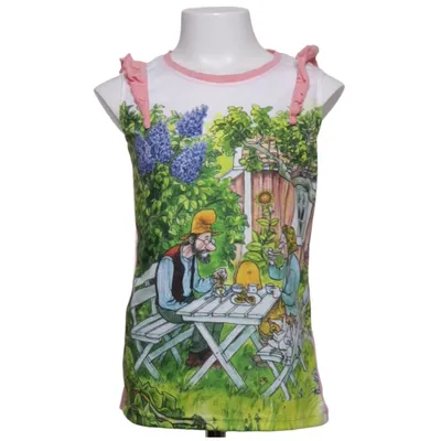 Top (White, Pink, Multicolored) from Pettson och Findus Cotton