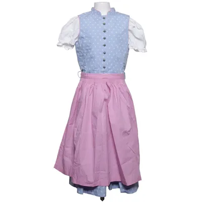 Dirndl (Blå, Rosa, Vit) från Alpenfeeling Bomull