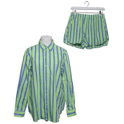 Pyjamasz (Blå, Grøn) fra Pieces Bomuld