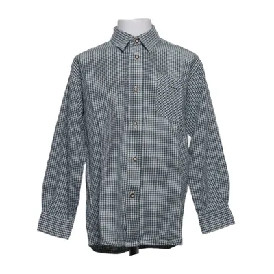Shirt (Groen, Wit) van Os Trachten Katoen