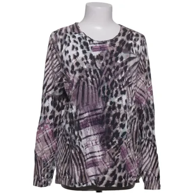 Langærmet t-shirt (Lilla, Grå, Flerfarvet) fra Barbara Lebek Elastan, Viscose
