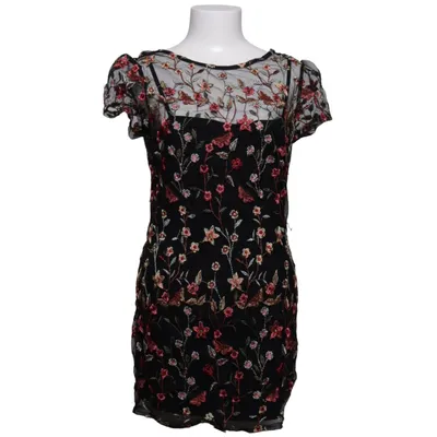 Klänning (Svart, Flerfärgad) från In Vogue Paris Elastan, Polyester