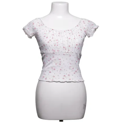 Crop top (Blanc, Rose) de Marwin & Friends