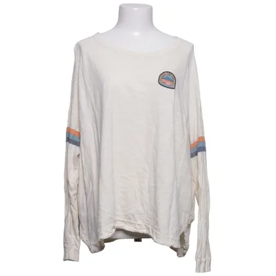 T-shirt à manches longues (Blanc, Multicolore) de Passenger Coton biologique, Coton recyclé