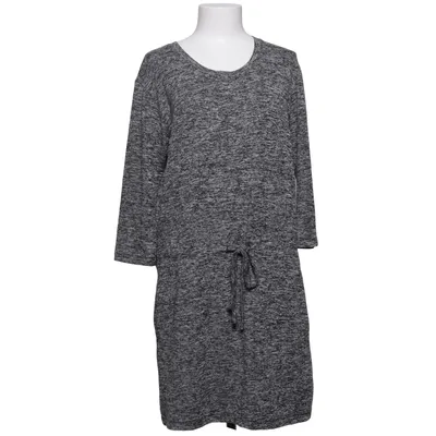 Klänning (Grå) från Time Elastan, Polyester, Viskos