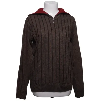 Turtleneck (Brown, Black) from News Acrylic, Wool