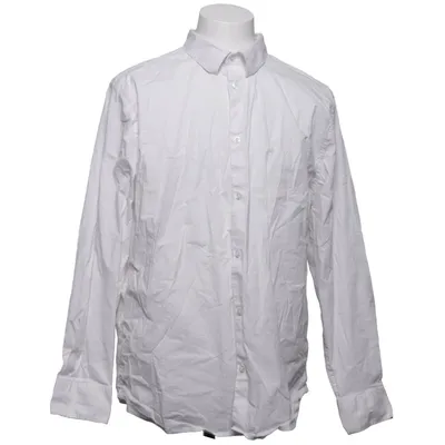Chemise (Blanc) de Premium Basic by Lager 157 Coton, Élasthane