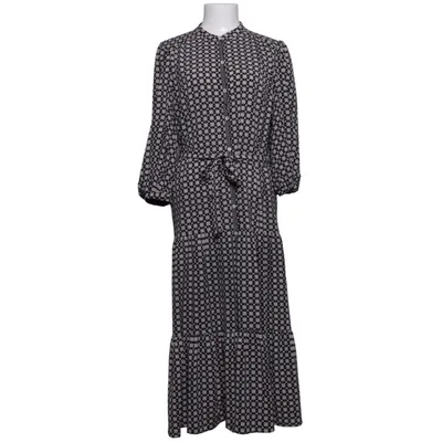Maxi jurk (Zwart, Wit, Meerkleurig) van Max Studio Elastaan, Polyester