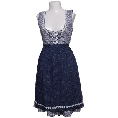 Dirndl (Blå, Vit) från Waldschütz Bomull