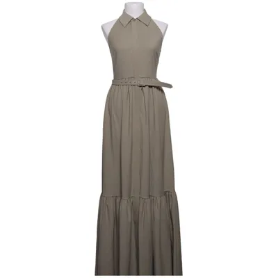 Maxikjole (Beige) fra Self-Portrait Elastan, Polyester, Viscose, Uld