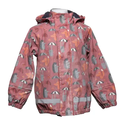 Regnjacka (Röd, Flerfärgad) från True North Polyester, Polyuretan