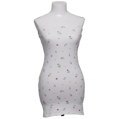 Dress (White, Red, Green) from Gina Tricot Elastane, Organic cotton