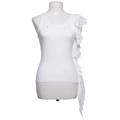 Tanktop  (Hvid) fra Sportmax Code Bomuld, Elastan, Polyamid