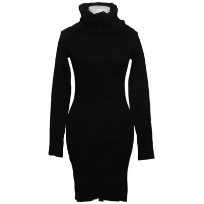 Rollkragenkleid (Schwarz) von Hostar