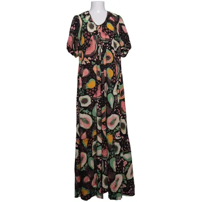 Maxikjole (Sort, Flerfarvet) fra Selected Femme Viscose