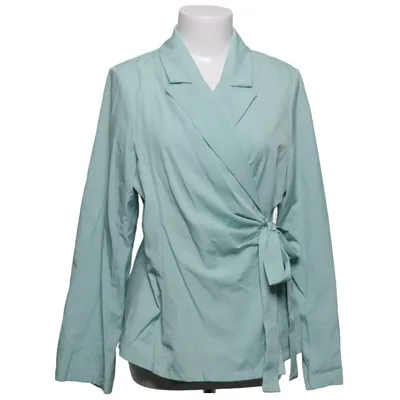Blouse portefeuille (Vert) de Zanzea Collection Élasthane, Polyester
