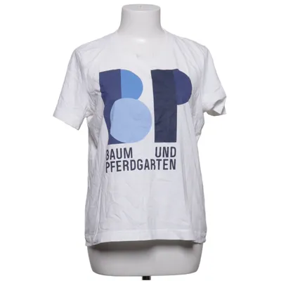 T-shirt (Blanc, Bleu) de Baum Und Pferdgarten Coton biologique