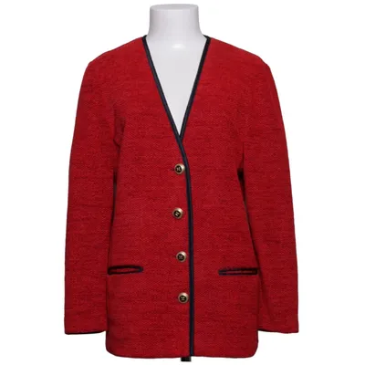 Cardigan (Red) from Frankenwälder Acrylic, Polyester