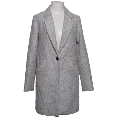 Coat (Gray, White, Black) from Tally Weijl Acrylic, Polyester