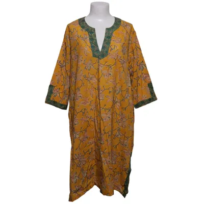 Klänning (Gul, Grön, Flerfärgad) från Oriental Vintage