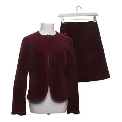 Tailleur jupe (Rouge) de Budrys Design Coton, Élasthane