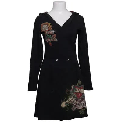 Huvklänning (Svart, Rosa, Flerfärgad) från Ed Hardy Bomull