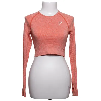 Haut de sport (Orange) de Gymshark Élasthane, Polyamide, Polyester