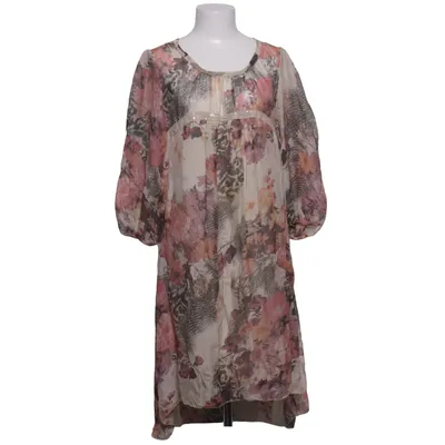 Robe (Beige, Rose, Multicolore) de H Trend Élasthane, Soie, Viscose