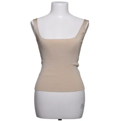 Tank Top (Beige) from Sandro Elastane, Polyamide, Viscose