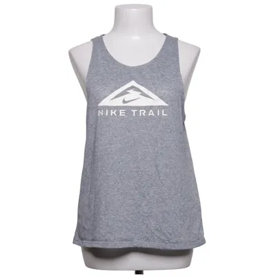 Top (Grijs) van Nike Trail Katoen, Polyester, Viscose