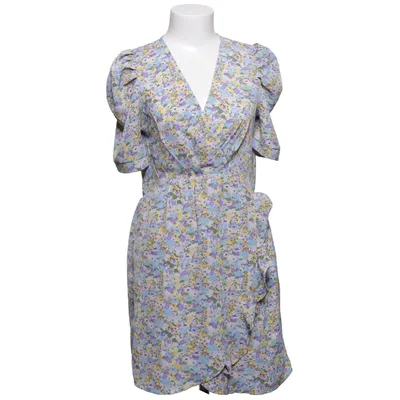 Omlottklänning (Blå, Flerfärgad) från Axara Polyester