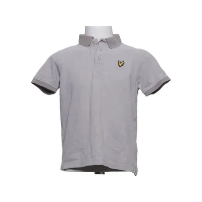 Poloshirt (Grijs) van Lyle & Scott Junior Katoen