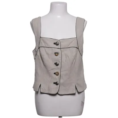 Gilet (Beige) de Alphorn Acrylique, Coton, Lin, Polyester