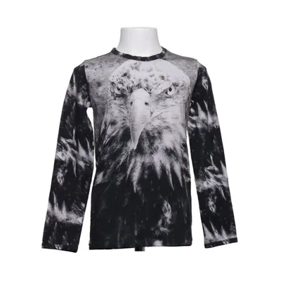 T-shirt à manches longues (Noir, Blanc) de Müsli Élasthane, Coton biologique