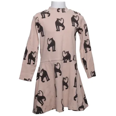 Klänning (Beige, Svart) från Mini Rodini Bomull, Elastan